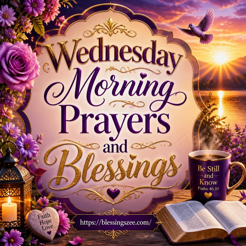 Wednesday Morning Prayers and Blessings
