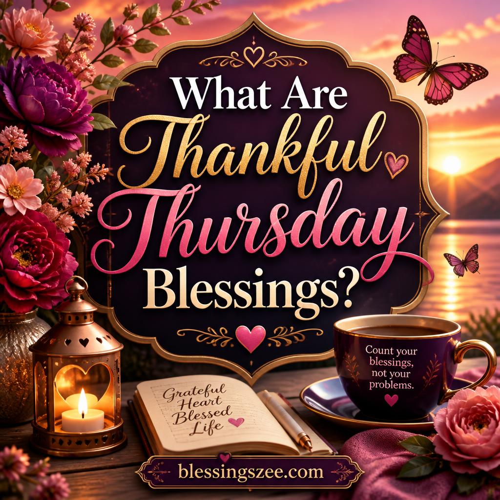 What Are Thankful Thursday Blessings?
