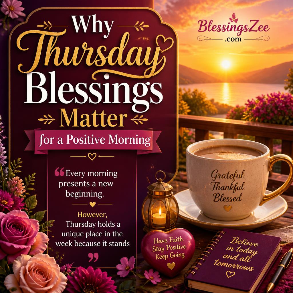 Why Thursday Blessings Matter for a Positive Morning