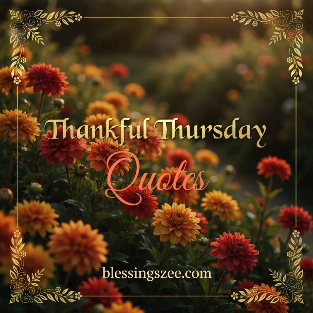 Thankful Thursday Quotes