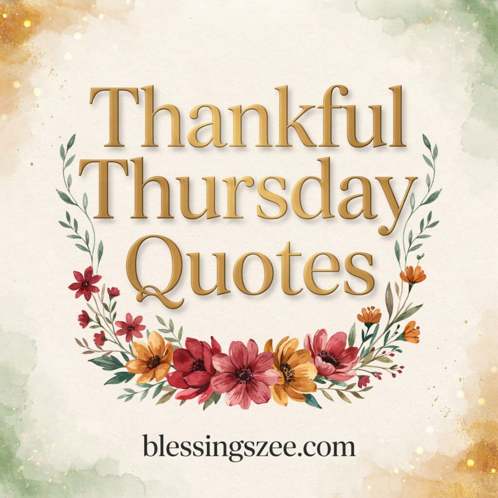 Thankful Thursday Quotes