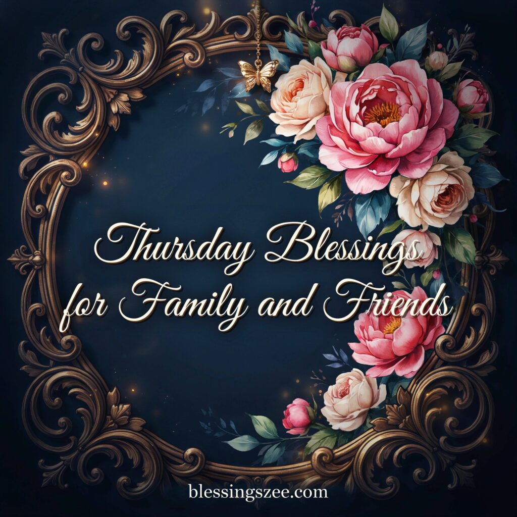 Thursday Blessings for Family and Friends