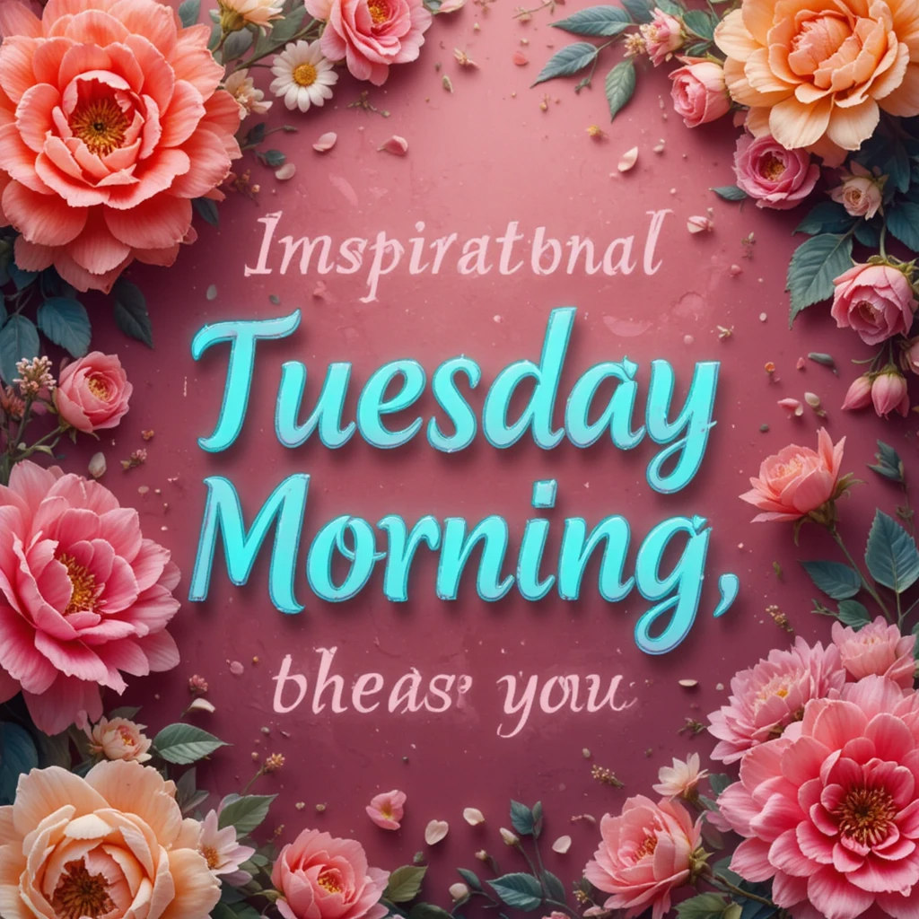 Inspirational Tuesday Morning Blessings Quotes