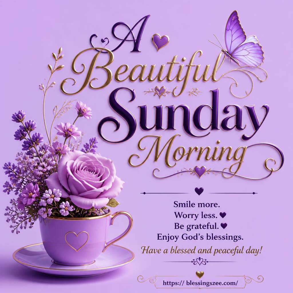 A Beautiful Sunday Morning