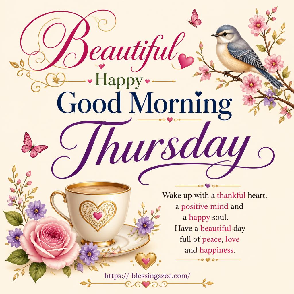Beautiful Happy Good Morning Thursday