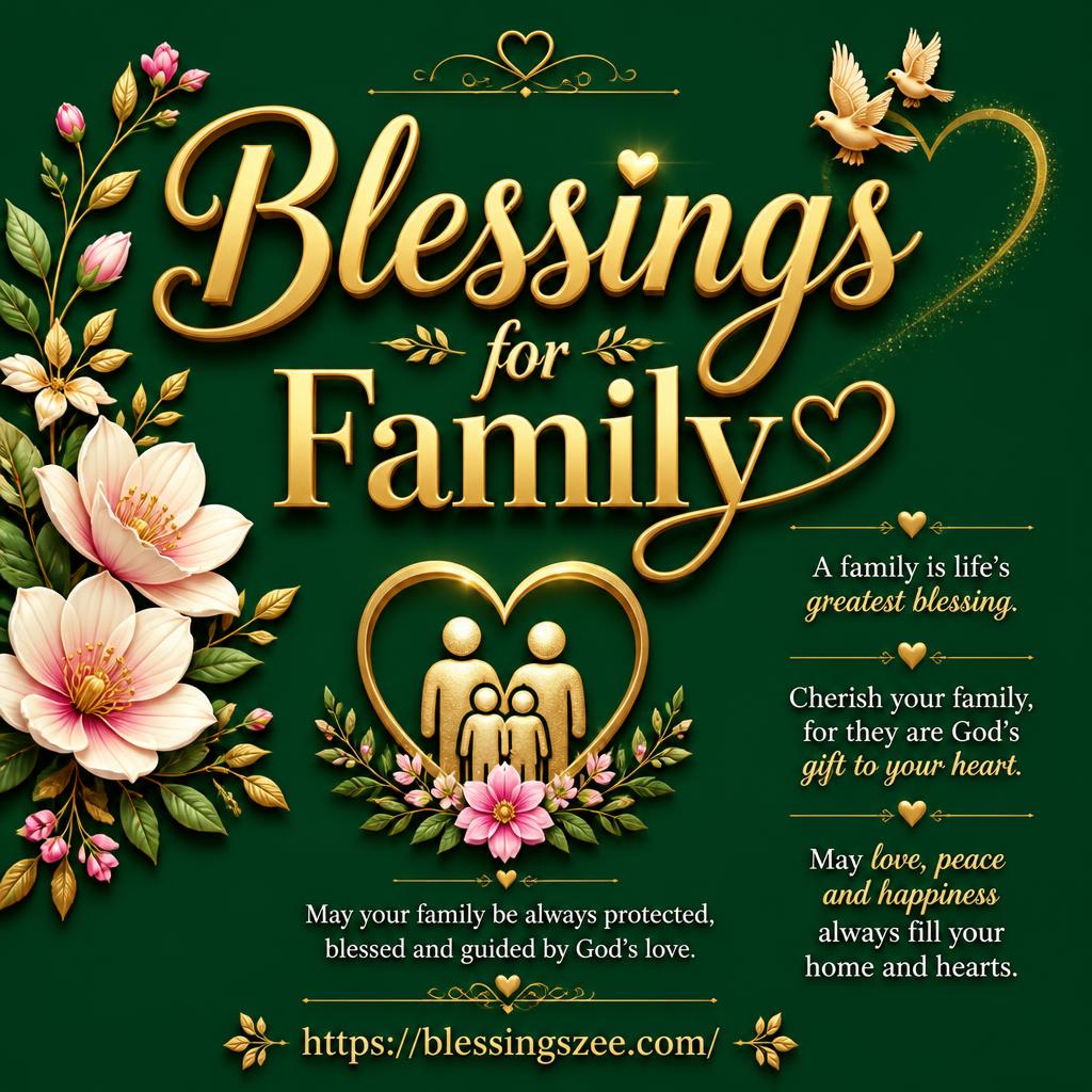 Blessings for Family