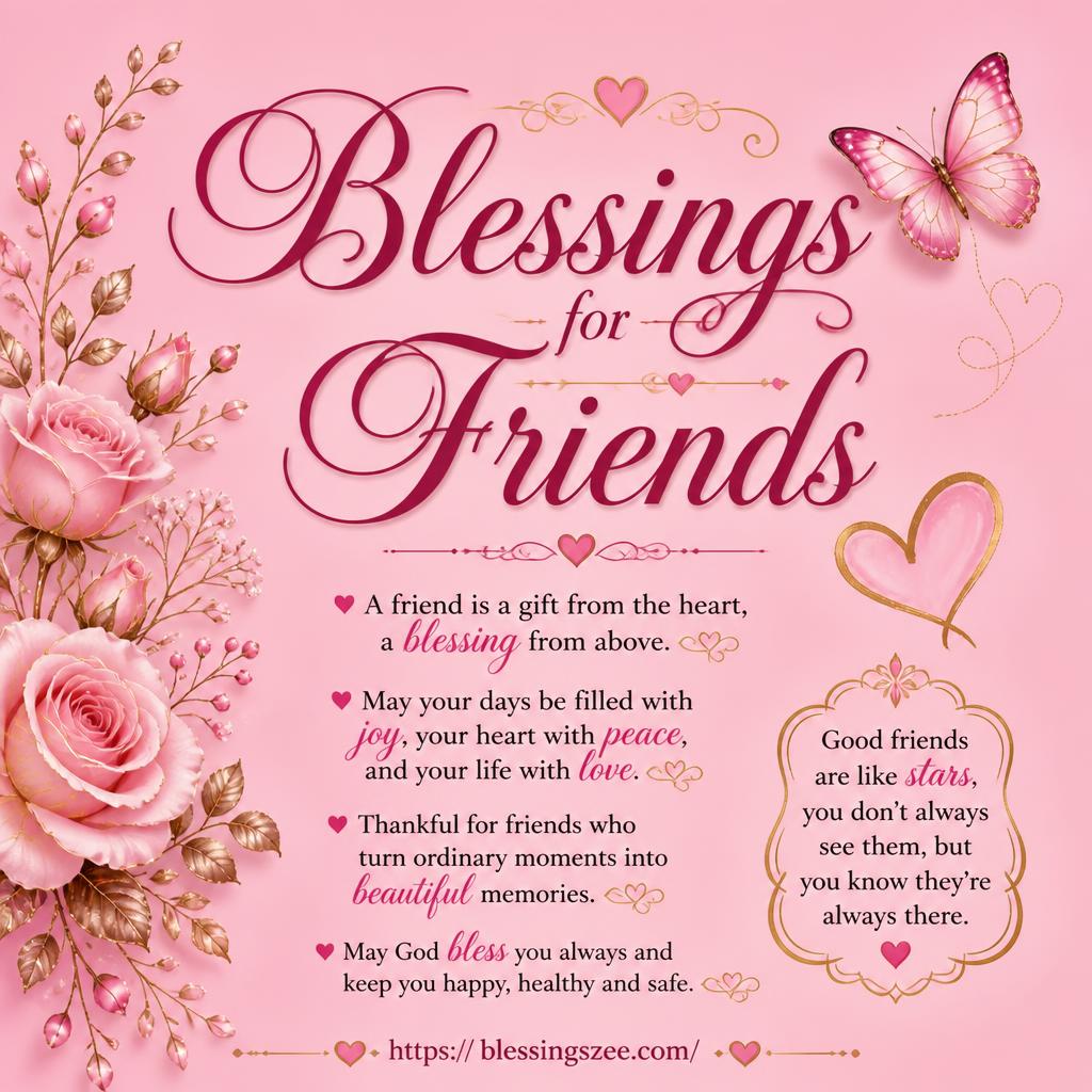 Blessings for Friends