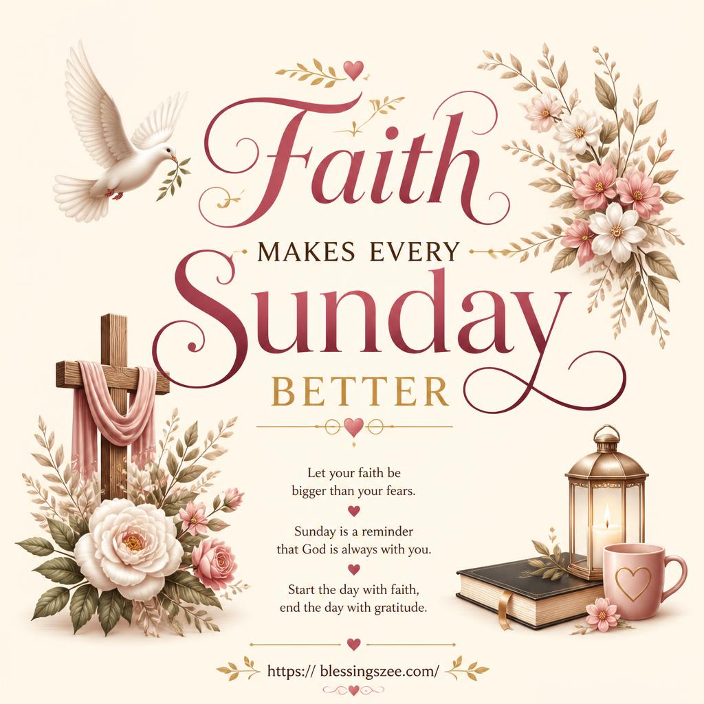 Faith Makes Every Sunday Better