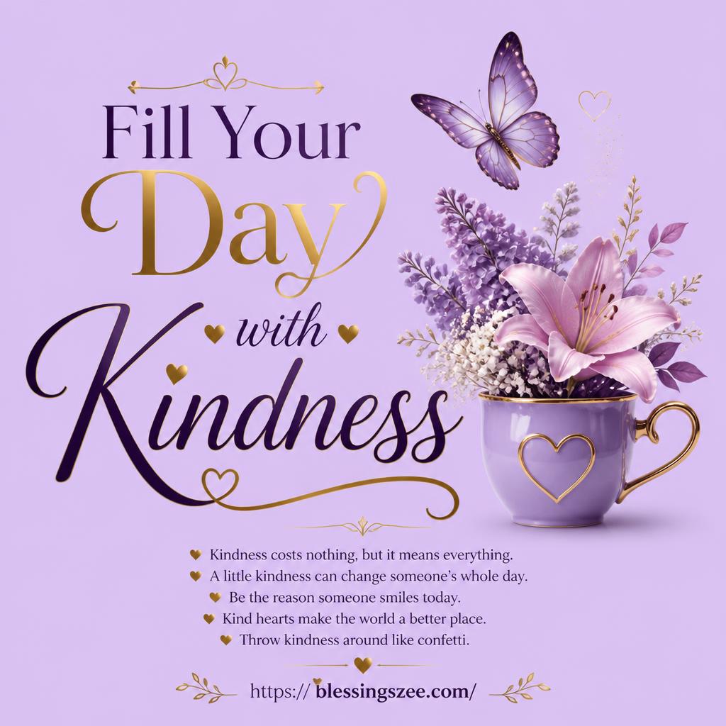 Fill Your Day with Kindness