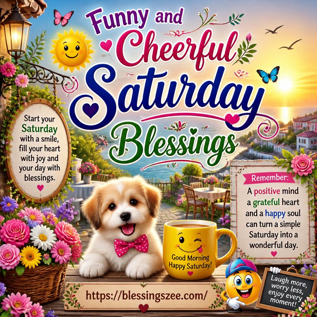 Funny and Cheerful Saturday Blessings