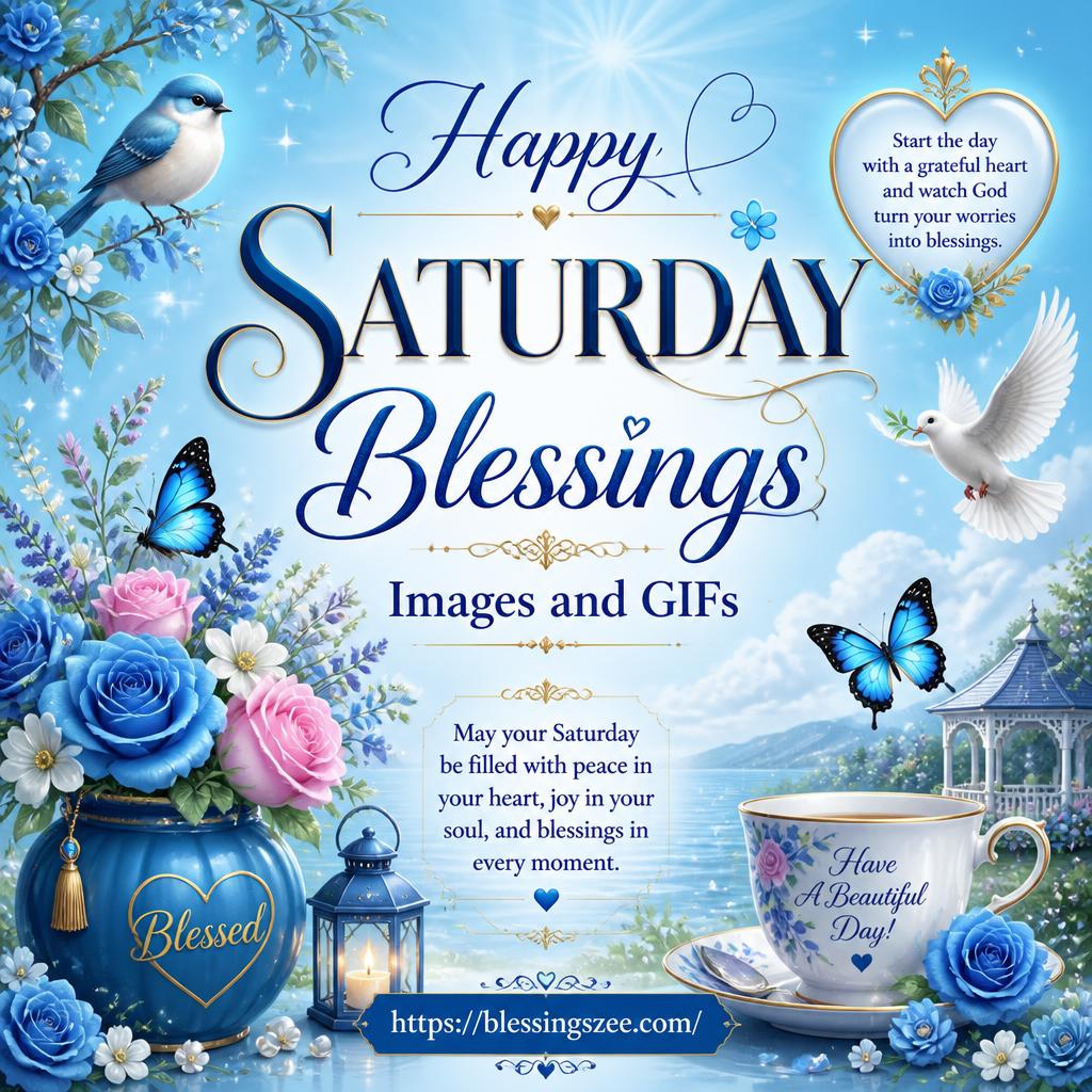 Happy Saturday Blessings Images and GIFs