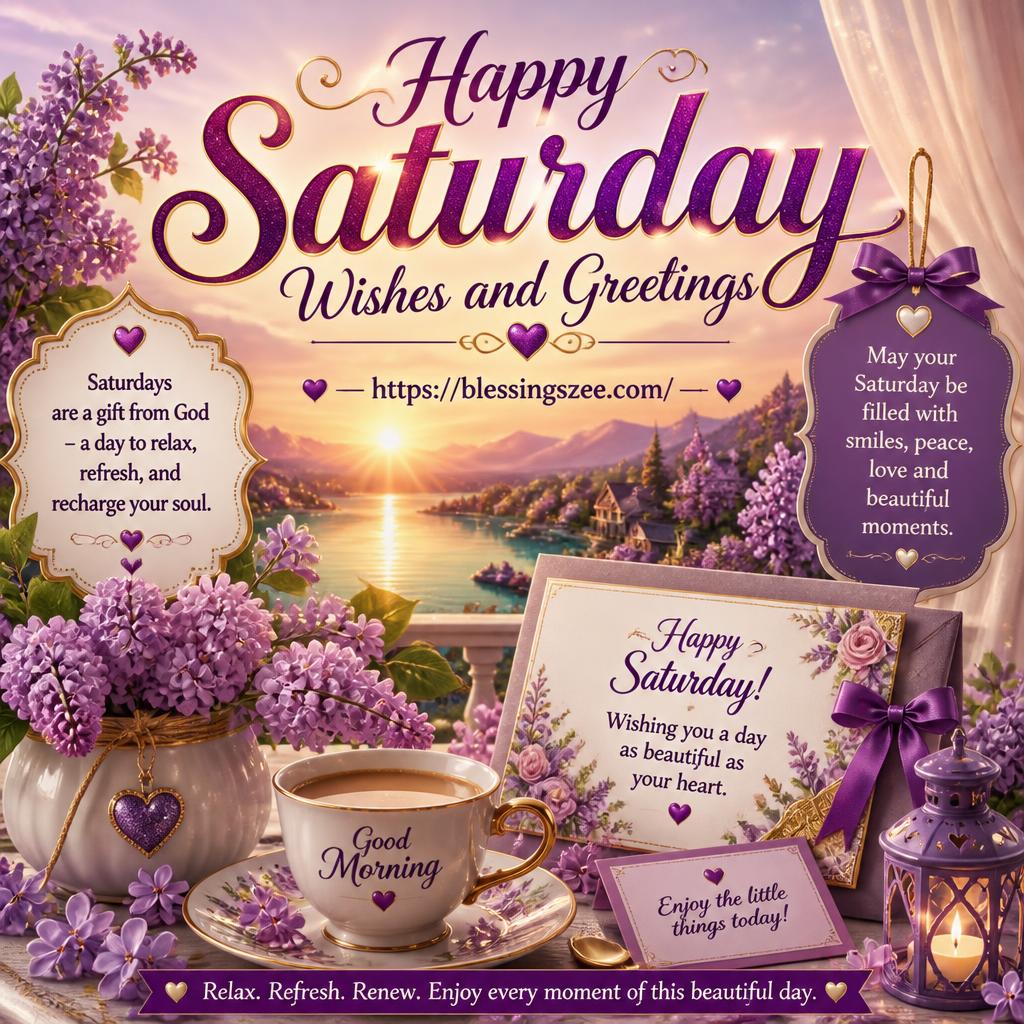Happy Saturday Wishes and Greetings