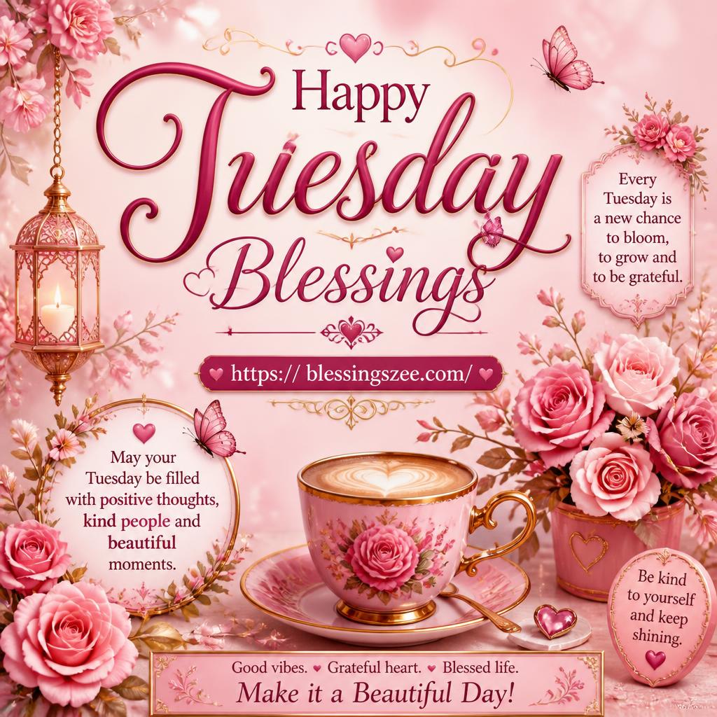 Happy Tuesday Blessings