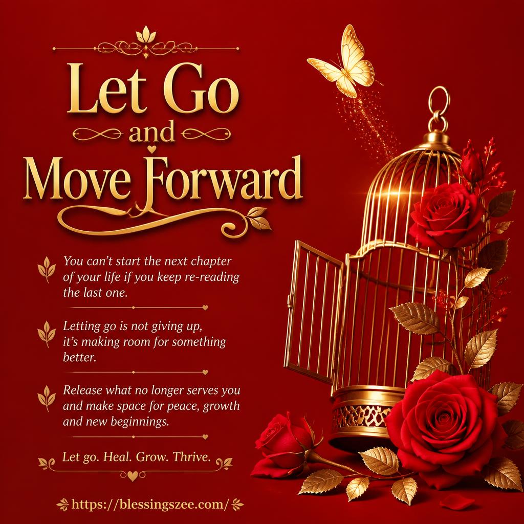 Let Go and Move Forward