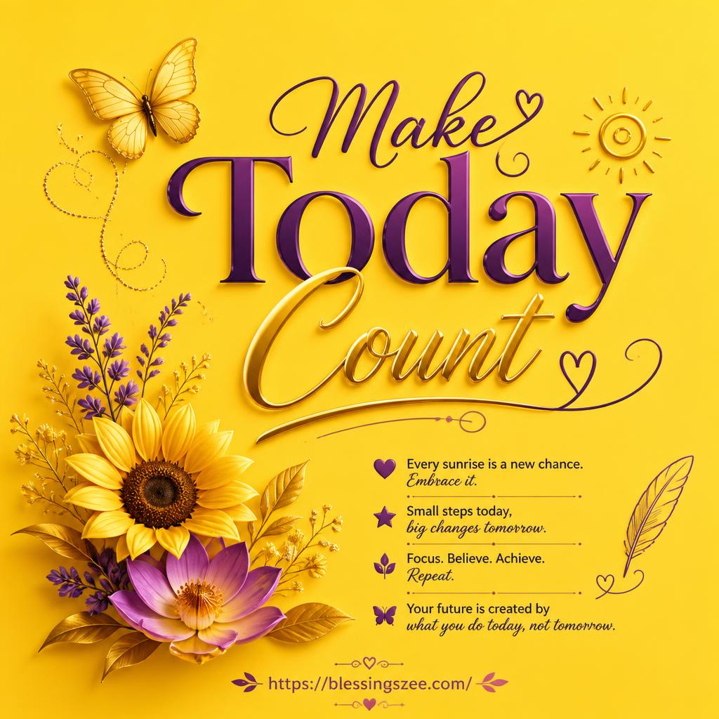 Make Today Count