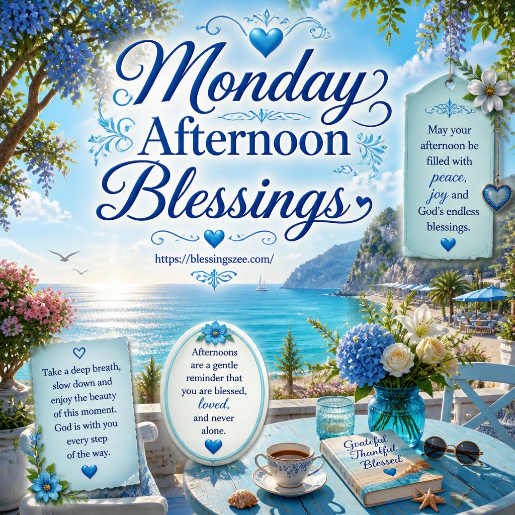 Monday Afternoon Blessings