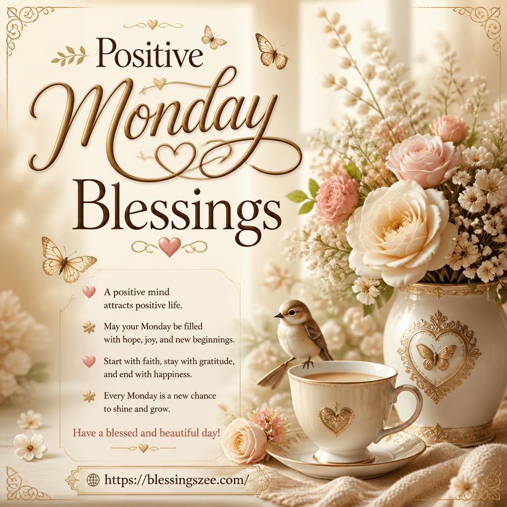 Positive Monday Blessings