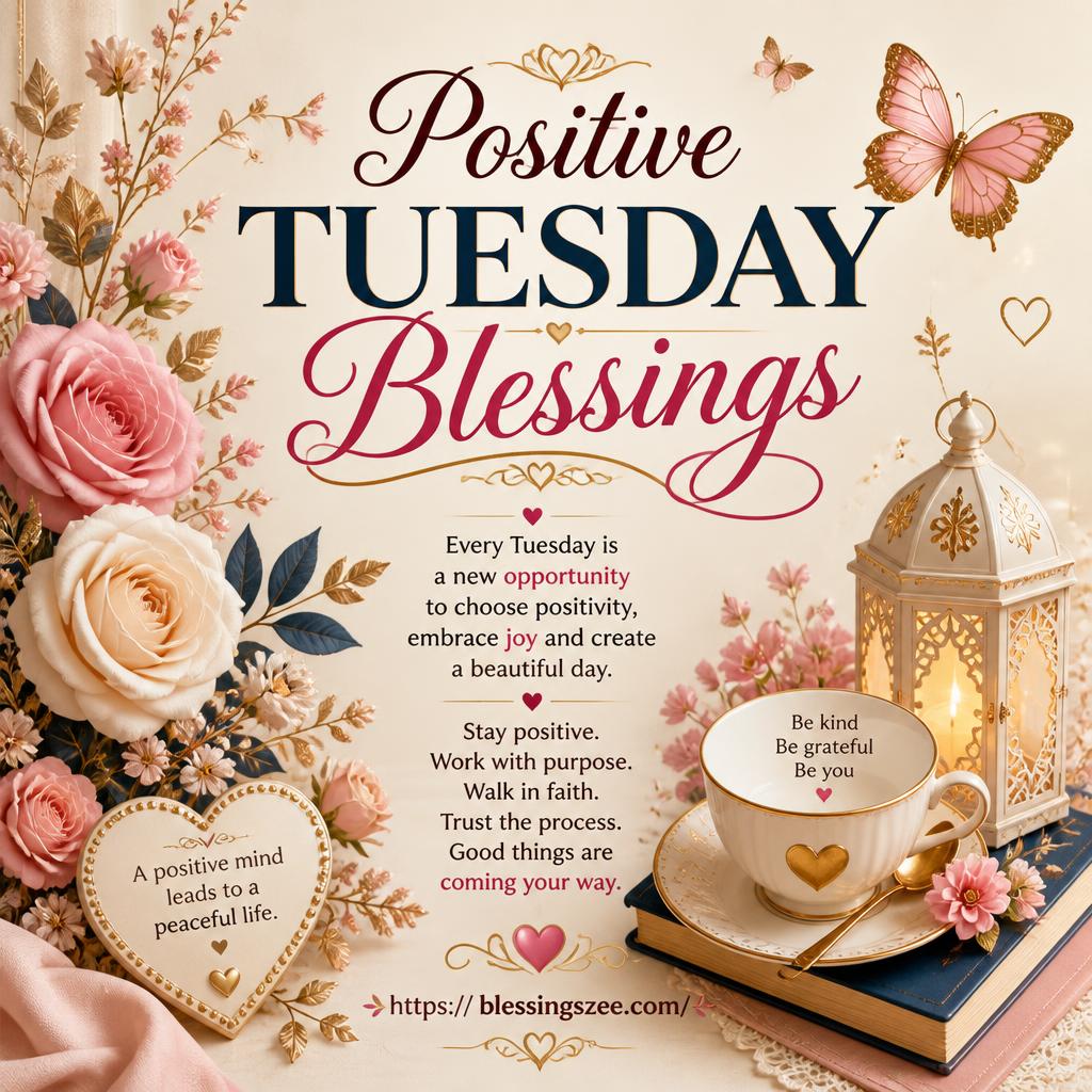 Positive Tuesday Blessings