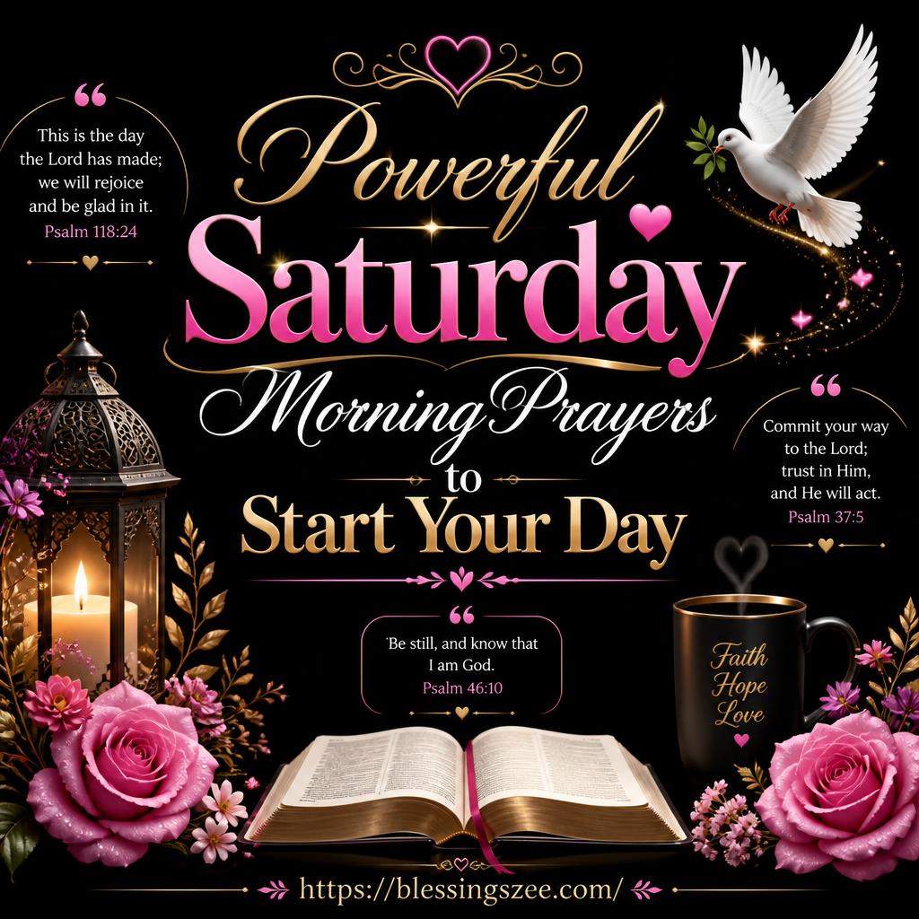 Powerful Saturday Morning Prayers to Start Your Day