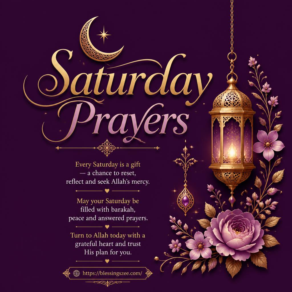 Saturday Prayers