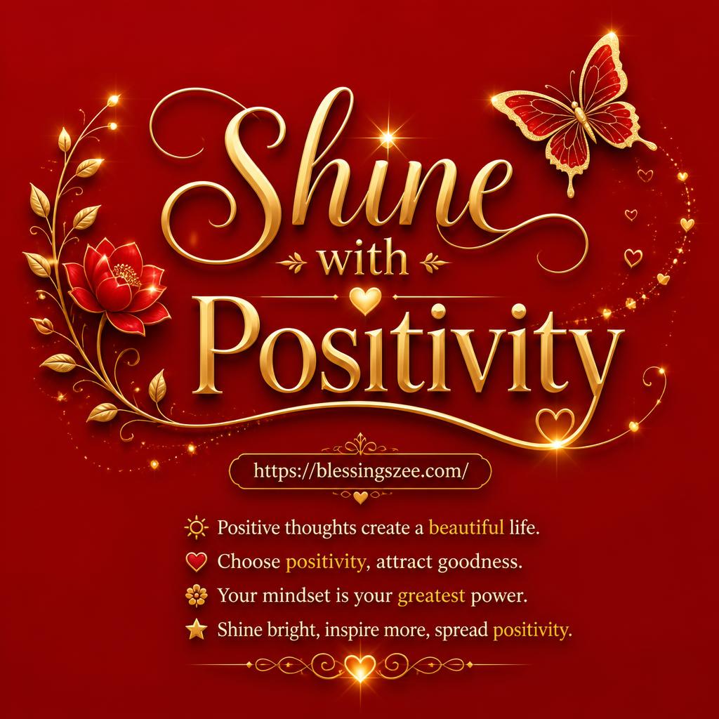 Shine with Positivity