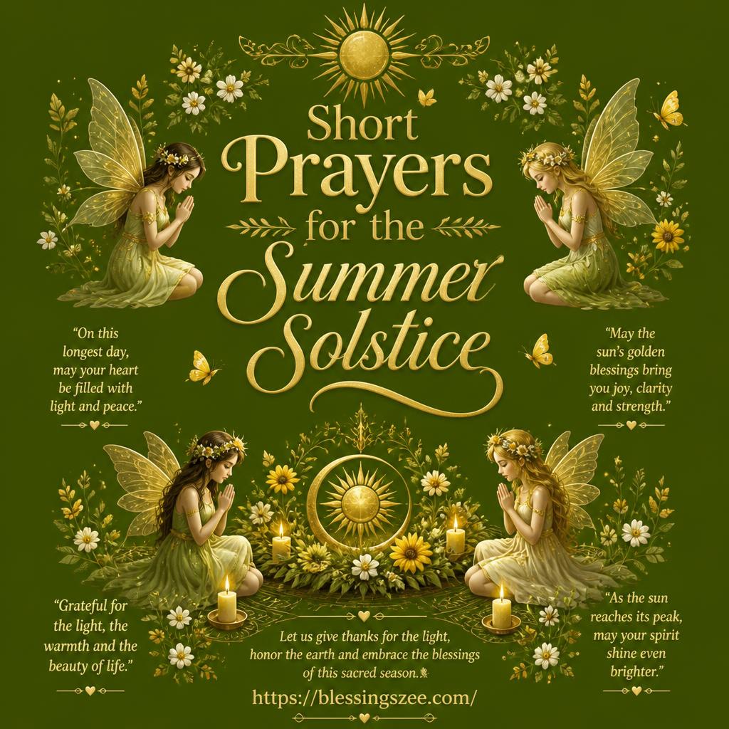 Short Prayers for the Summer Solstice