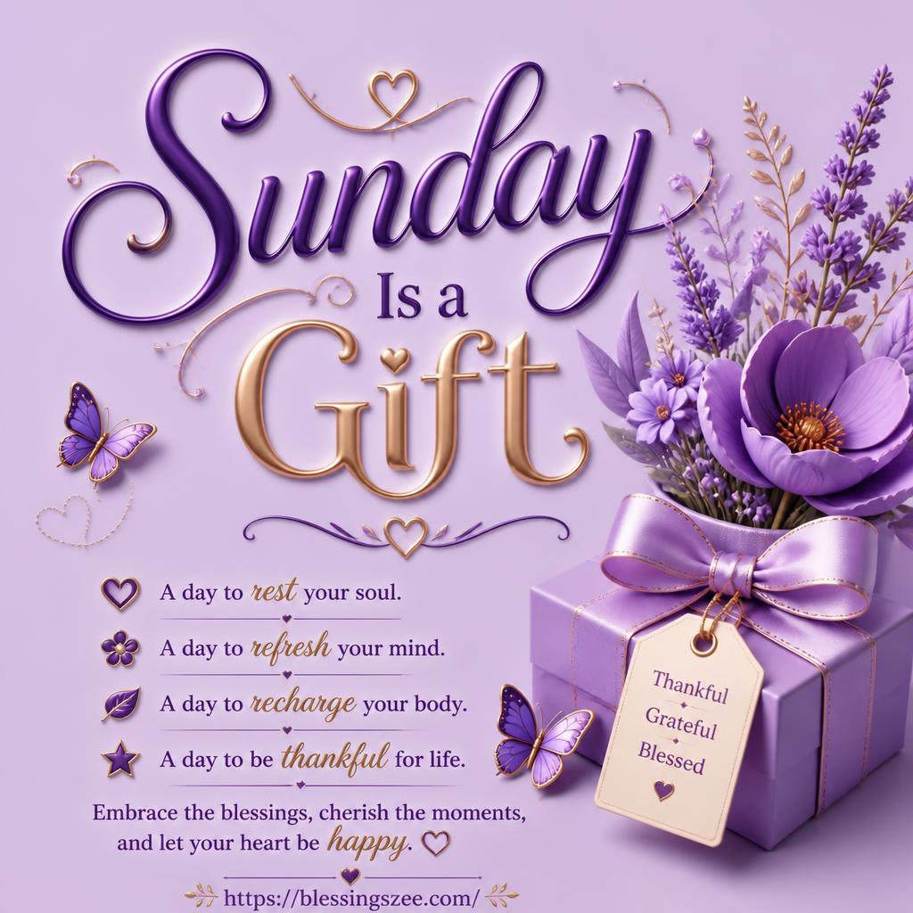Sunday Is a Gift
