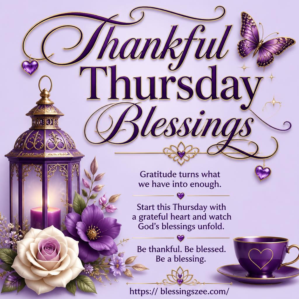 Thankful Thursday Blessings