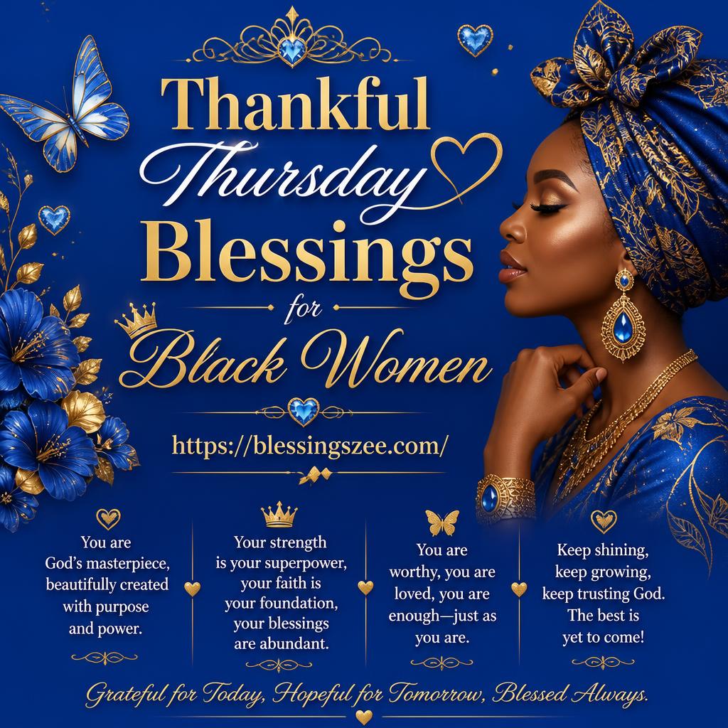 Thankful Thursday Blessings for Black Women