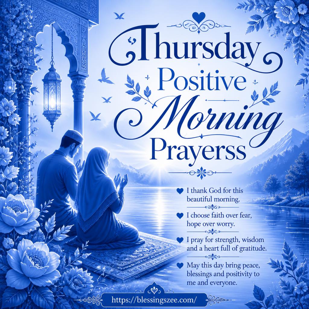 Thursday Positive Morning Prayers