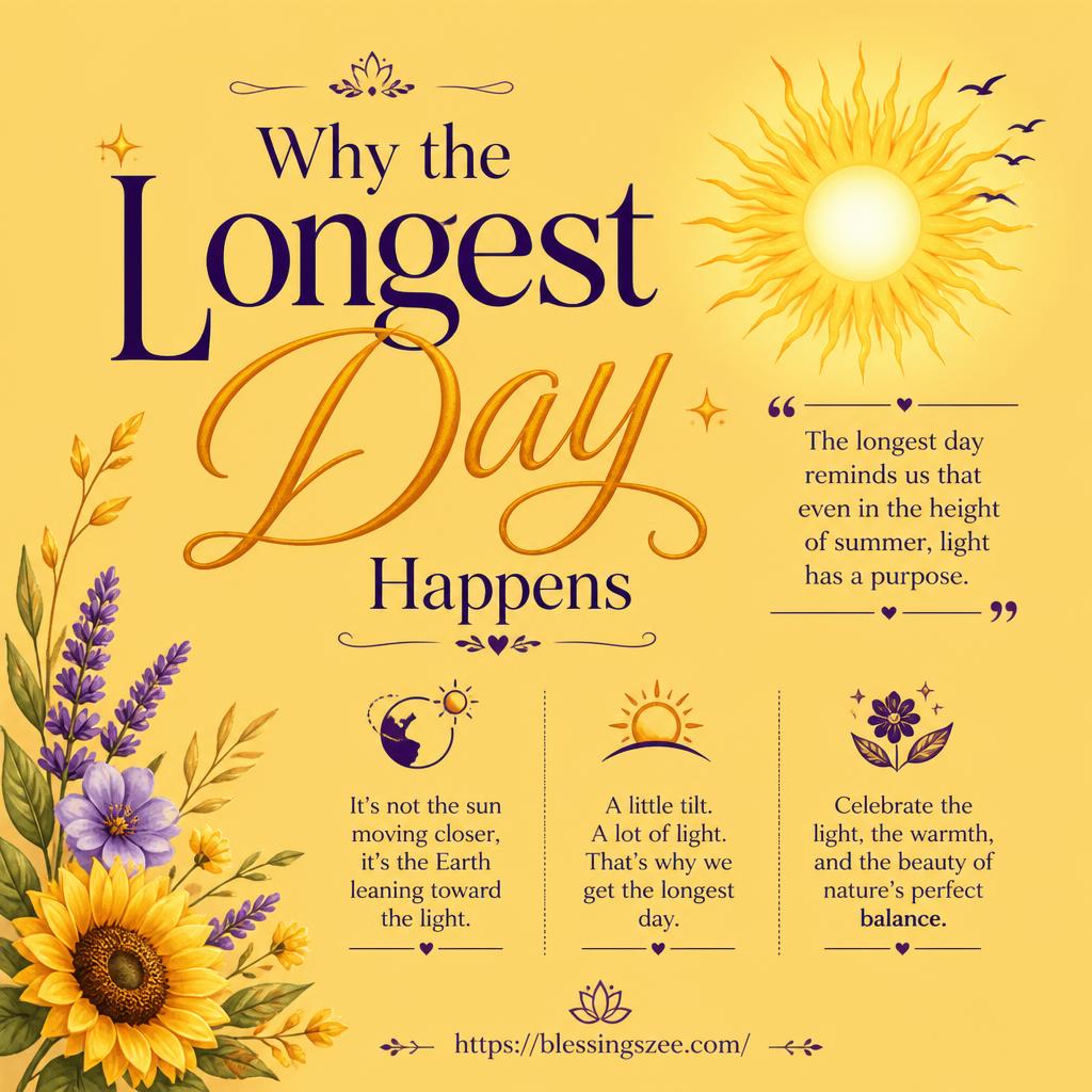 Why the Longest Day Happens