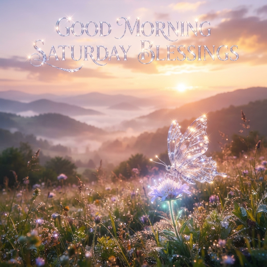 Good Morning Saturday Blessings