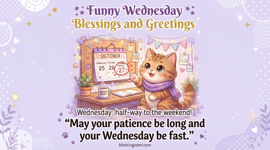 Funny Wednesday Blessings and Greetings