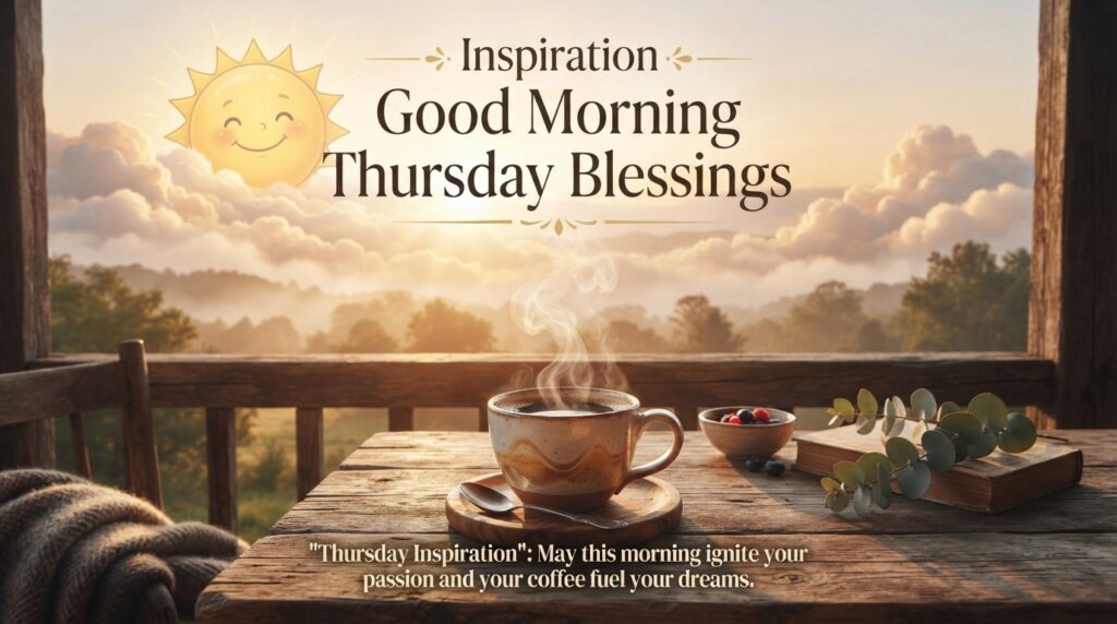 Inspiration Good Morning Thursday Blessings