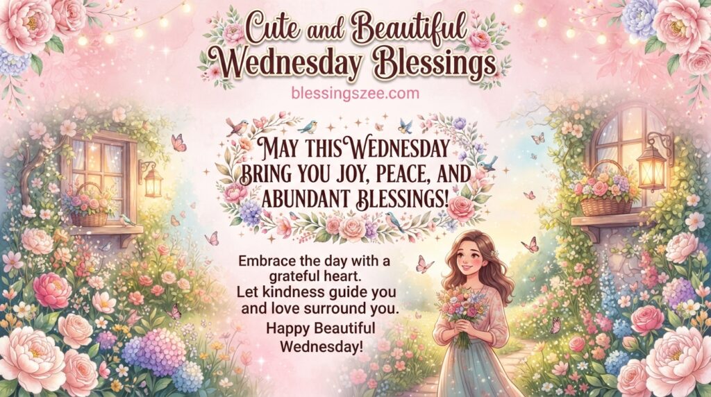 Cute and Beautiful Wednesday Blessings