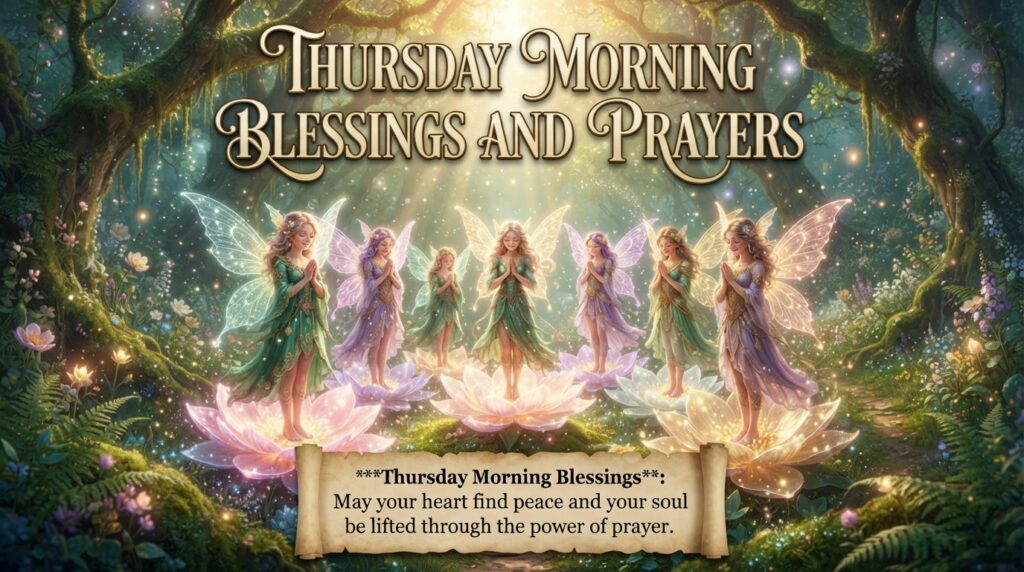 Thursday Morning Blessings And Prayers