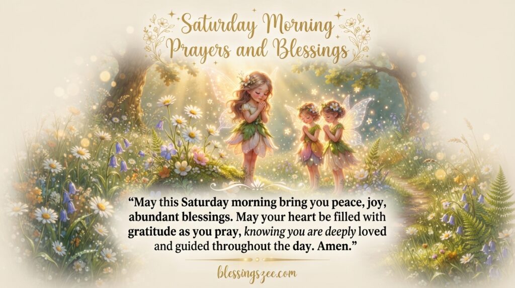 Saturday Morning Prayers and Blessings