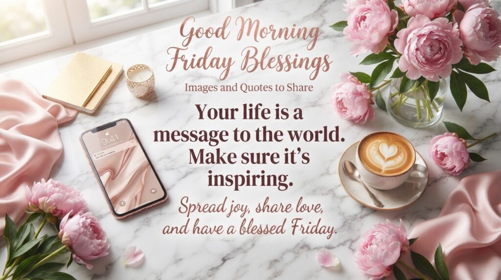 Good Morning Friday Blessings Images and Quotes to Share