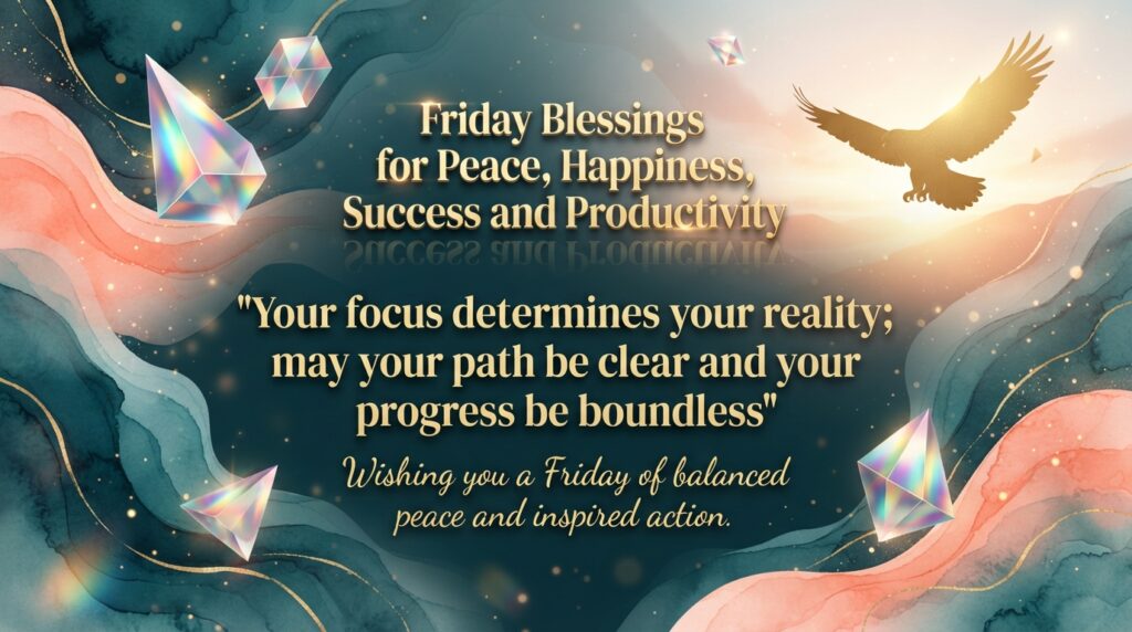Friday Blessings for Peace, Happiness, Success and Productivity