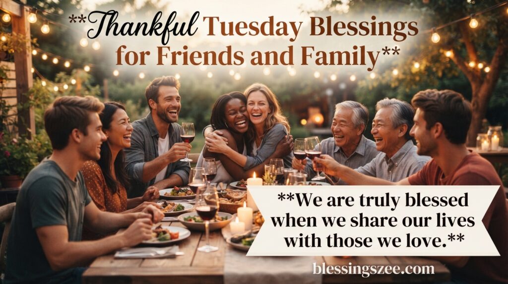 Thankful Tuesday Blessings for Friends and Family