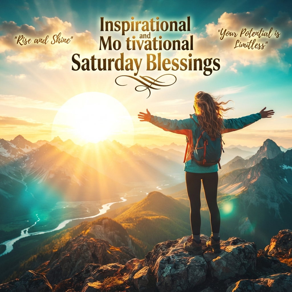 Inspirational and Motivational Saturday Blessings