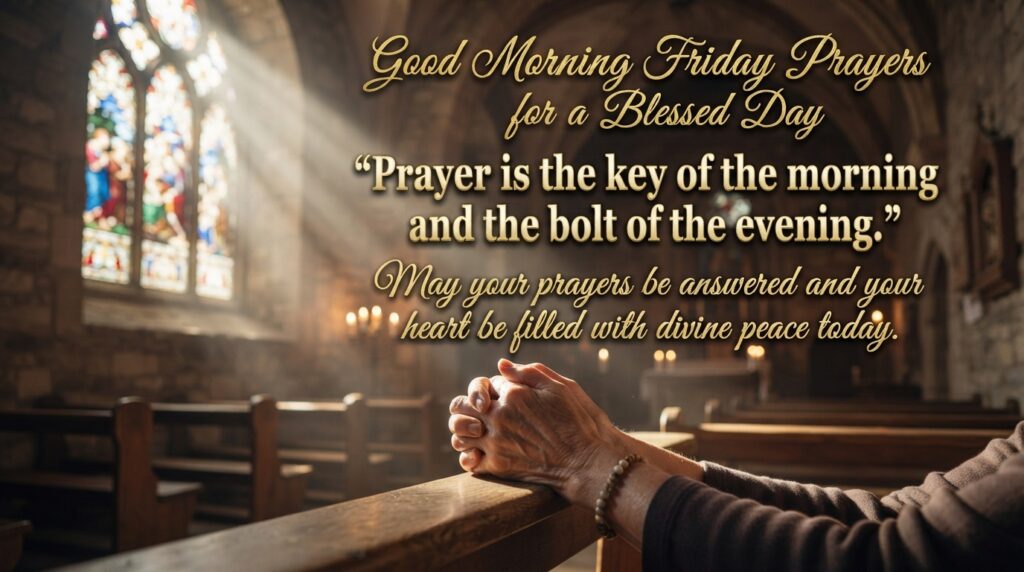 Good Morning Friday Prayers for a Blessed Day