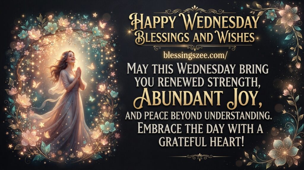 Happy Wednesday Blessings and Wishes