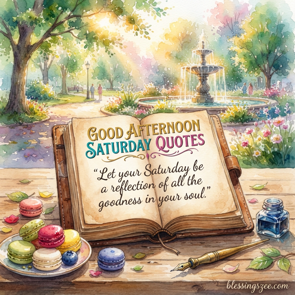 Good Afternoon Saturday Quotes