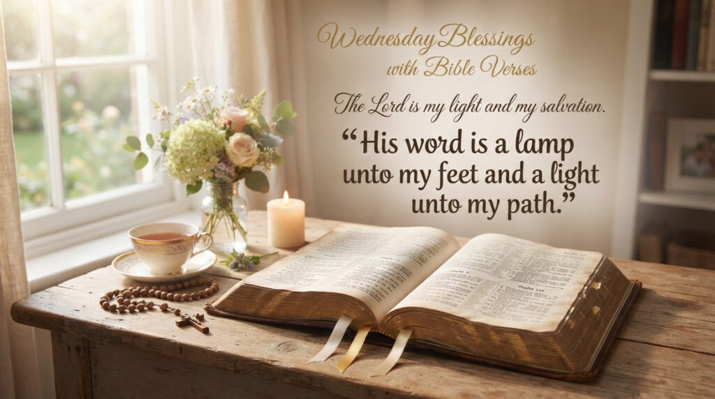 Wednesday Blessings with Bible Verses