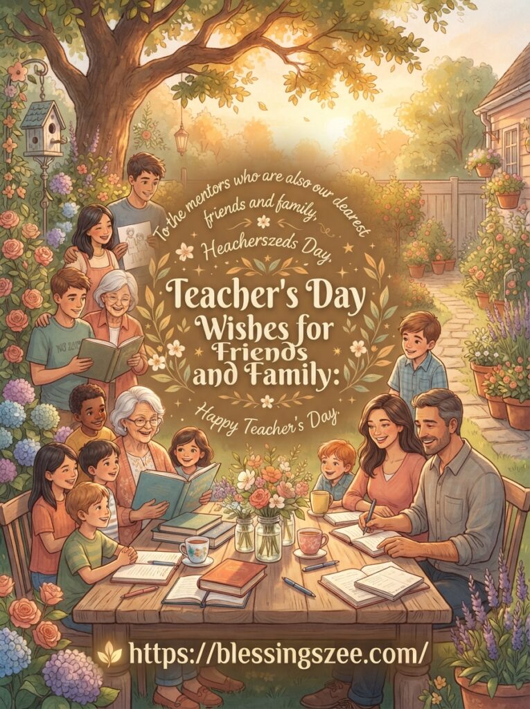 Teacher's Day Wishes for Friends and Family: