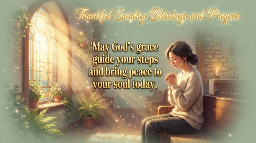 Thankful Sunday Blessings and Prayers