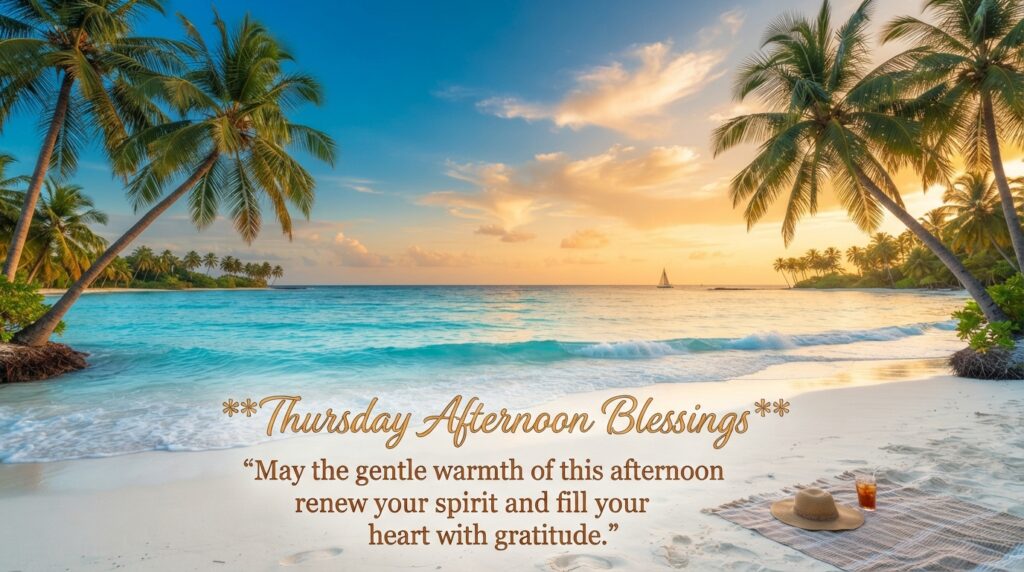 Thursday Afternoon Blessings