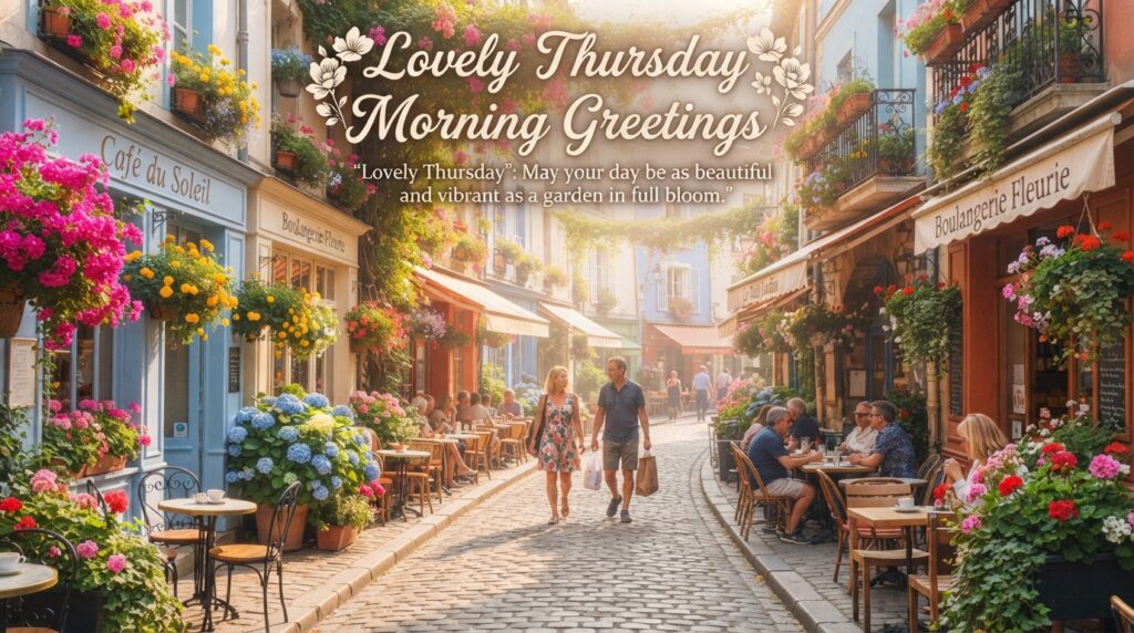 Lovely Thursday Morning Greetings
