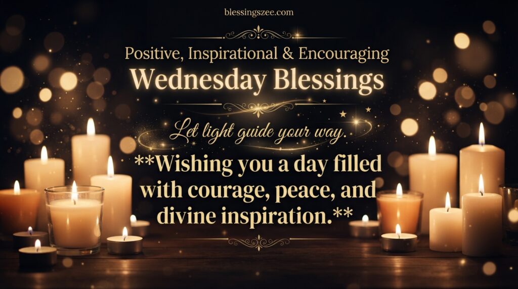 Positive, Inspirational & Encouraging Wednesday Blessings